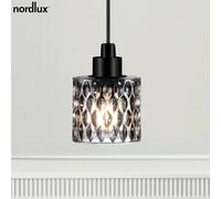 Suspension HOLLYWOOD Métal-Verre Fumé E27 - Nordlux 46483047