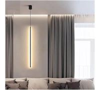 Suspension Industrielle Moderne - Lampe Led Tubulaire Linéaire Pour Chambre, Salon Et Bureau