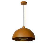 Suspension jaune SIEMON Ø40 cm E27 40W Lucide métal