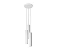 Suspension Lagos tubes blancs 3xGU10 Sollux Lighting