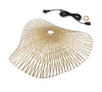 Suspension LAIA Extérieure Bambou Beige D50cm