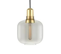 Normann Copenhagen Lampe Amp petite Smoke-laiton