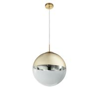 Suspension Lampe Boule Chambre à coucher Chambres d'hôtes Spot en verre Plafonnier Or Globo 15858