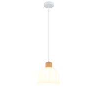 Suspension Lampe de salle à manger Réglable en hauteur Blanc Métal H 120 cm