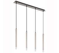 Suspension, lampe de table à manger, lampe de salon, 4 flammes, H 120 cm