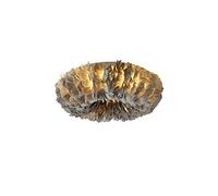 Suspension Lampe Lustre Moderne Créativité Plume Plafond Ht Abat-Jour Moelleux Minimaliste Décor for Chambre Fille Chambre-Gris 80Cm/Gris/60Cm Lampe Lampe/Gris/70Cm(40Cm)