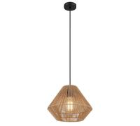 Suspension Lampe suspendue Lampe de salle à manger LED blanc chaud Noir Métal H 120 cm