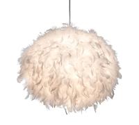 Suspension lampe suspendue plafonnier lampe de cuisine lampe de salle à manger plumes D 60 cm