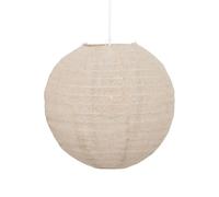Lanterne japonaise boule ""Jordy"" beige D35cm - Atmosphera Créateur d'intérieur
