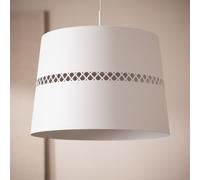 Ledkia Suspension LED 28W Acier Walital Blanc mat