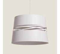 Suspension Led 28w Métal Kerta Blanc Mat