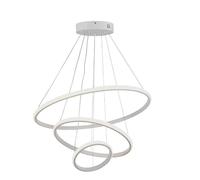 Vtac plafonnier LED 3 anneaux - Blanc
