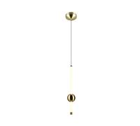 Suspension LED dorée Trio MELITA 6W dimmable CCT 2300-4000K, design moderne