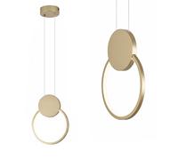 Suspension LED - FOREVER - 11W - 660 lm - 4000K - Dorée - IP20