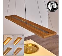 Suspension LED - HOFSTEIN - Adak - Bois et Métal - Dimmable - 27W - 3000 Lumen