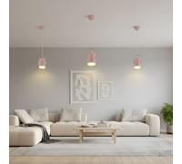 Suspension led - inoleds - nordique rose