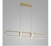 Suspension LED - ITALUX - Cerrila - Dorée - Blanc chaud 3000K - 1300lm dimmable