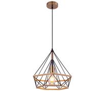 Suspension LED Lampe à suspendre Salle à manger à motifs Noir Métal H 150 cm