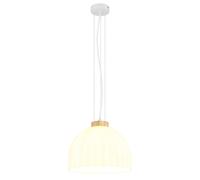 Suspension LED Lampe de salon Réglable en hauteur Blanc H 120 cm