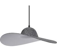Suspension LED LEDVANCE Decor Felt Hat 1XE27 Gris foncé - Lampes pendulaires