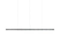 FLOS Suspension Luce Cilindrica S3 248,8 cm verre transparent LED