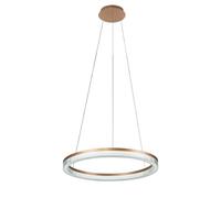 Suspension LED moderne dorée Ø60 CCT 40W Midway LP