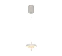 Suspension LED moderne grise KEATON 10W CCT dimmable 3 niveaux