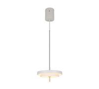 Suspension LED moderne grise Trio KEATON 34W CCT dimmable, design disques