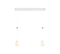 Suspension LED Oh China Trace 2 2x shade H x Ø 13x8.5cm/canopy aluminium