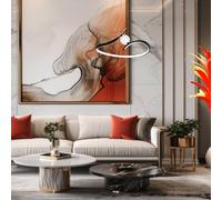 Suspension LED Perla Milagro Lighting, noir, Salon / Salle à manger, Métal, Moderne