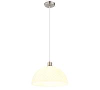 Suspension LED pour salle à manger, hauteur réglable, argent, H 120 cm