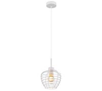 Suspension LED pour salle à manger, réglable en hauteur, blanche, H 120 cm
