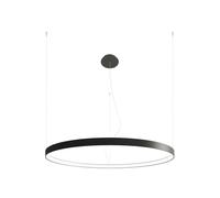 Suspension LED RIO Ring noir Ø110 4000K 45W Thoro IP20