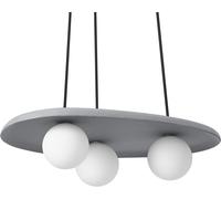 Suspension LEDVANCE Decor Concrete Nest 3XG9 Gris - Lampes pendulaires