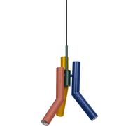 Suspension LEDVANCE Decor Straw 3XE27 Multicolore - Lampes pendulaires