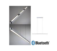 Luminaire en suspension LED Smart Home Bluetooth Lento Tunable White 1800lm 43W Chrome mat gradable Chrome mat G
