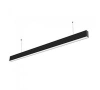 Suspension Linéaire LED 120cm 40W Interconnectable NOIR - SILAMP