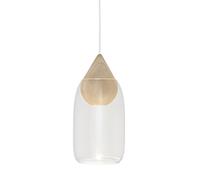 Suspension Liuku en Bois de Tilleul Transparent