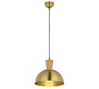 Suspension loft dôme laiton patiné VITO E27 15W Jupiter