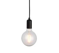Suspension loft noire minimaliste 1xE27 Endon Studio