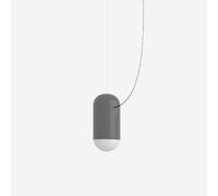 Suspension LUCIS CAPSULE 6,2 W LED 3000 K, verre gris opale ZL.L1.C15.47