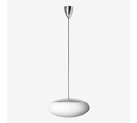 Suspension LUCIS DAPHNE ZT 26,7 W LED 4000 K, verre opale chromé ZT.L6.D550.80