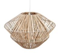 Atmosphera Suspension Ludza en rotin – Diamètre 45 cm – Bois naturel