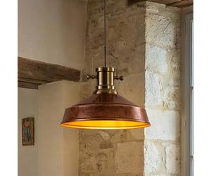 Suspension luminaire Augusta ROYALTECH, dimmable, cuivré, Salon / Salle à manger, Métal, Vintage, Suspension