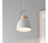 Suspension luminaire Bergen Lamkur, dimmable, blanc, Salon / Salle à manger, Métal, Moderne, Suspension