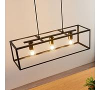 Suspension luminaire Emily Lindby, dimmable, noir, Cuisine, Métal, Moderne, Suspension