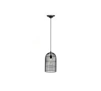 - Suspension luminaire en métal filaire Cage - Diam. 20 cm - Noir - Cage