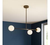 Suspension luminaire Gama 3 SIGMA, dimmable, noir, Salon / Salle à manger, Métal, Moderne, Suspension
