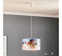 Suspension luminaire Horses Duolla, dimmable, multicolore, Salon / Salle à manger, Matière Plastique, Moderne, Suspension