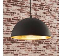Lindby Suspension Leya à intensité variable (Moderne) en Noir Métal e. a. pour Salon & Salle manger (1 lampe,à E27), Luminaire Lampe Plafond Plafonnier Suspendue